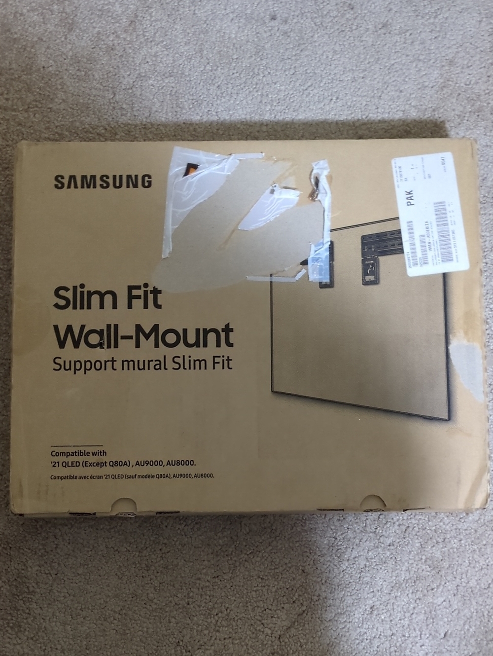 Samsung Slim Fit Wall-Mount 2021 QLED 43-85 WMN-A50EB ZA
